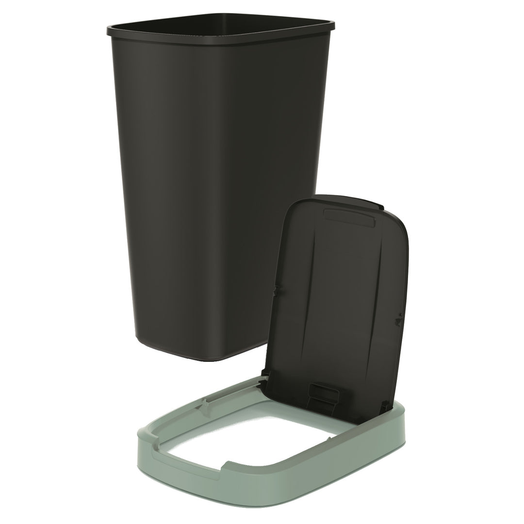 Keden COMPACTA Q odpadkový koš - světle zelený 45l
