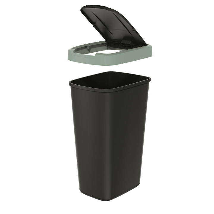 Keden COMPACTA Q odpadkový koš - světle zelený 45l