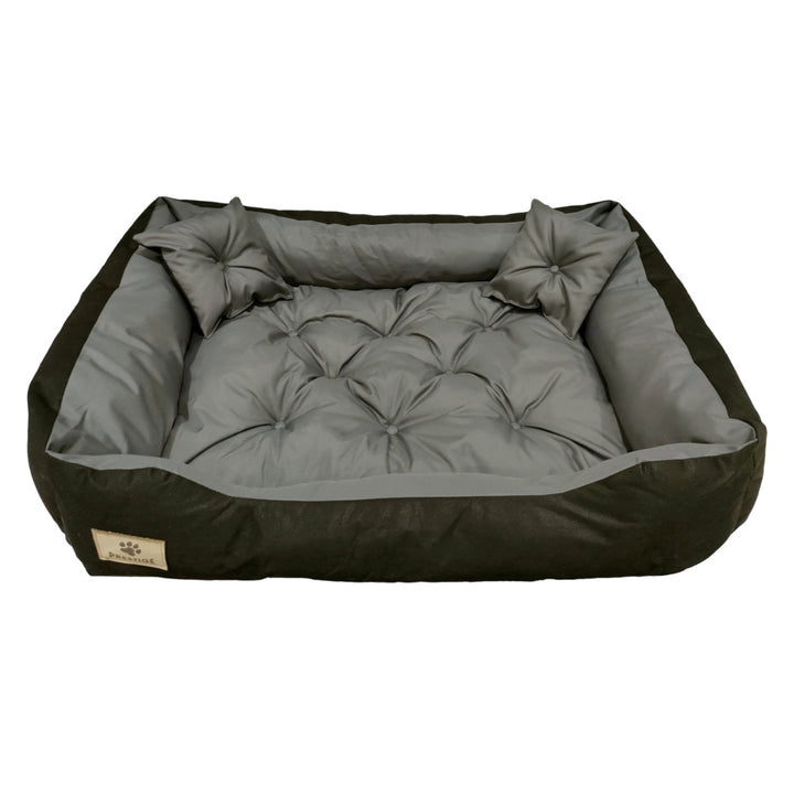 Pelíšek pro kočky Pet Bed Prestige 55x45 cm šedočerný