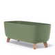 Prosperplast květináč Gracia Case DGCL600-5615C - zelený
