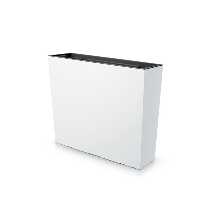 Květináč Prosperplast URBI CASE TOWER DUC800T - bílý
