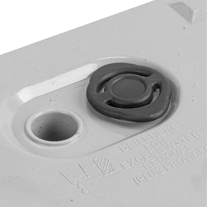 Prosperplast květináč Furu Square Low DFS240-422U - beton