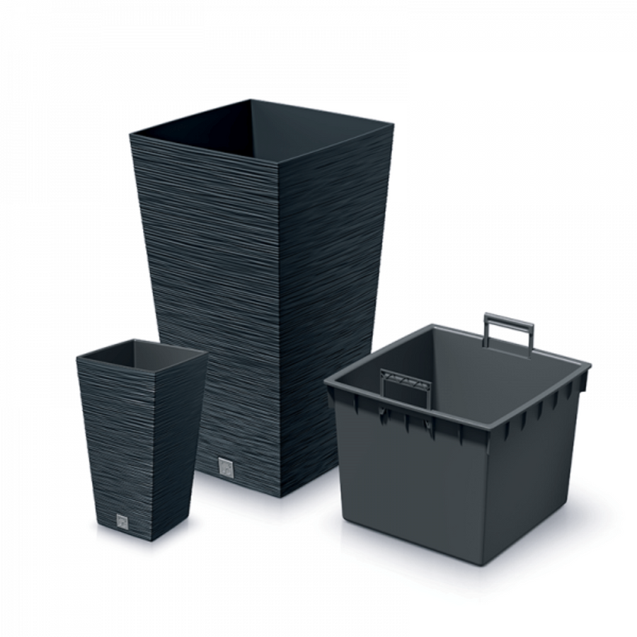 Prosperplast Furu Square DFSH300-433 květináč - antracit