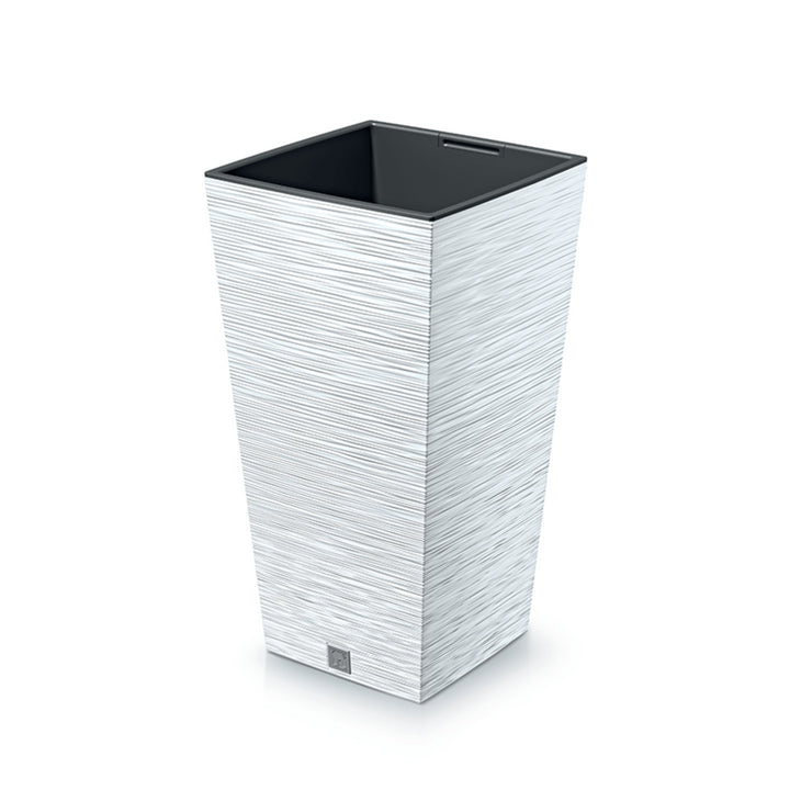 Prosperplast Furu Square DFSH350-S449 květináč - bílý