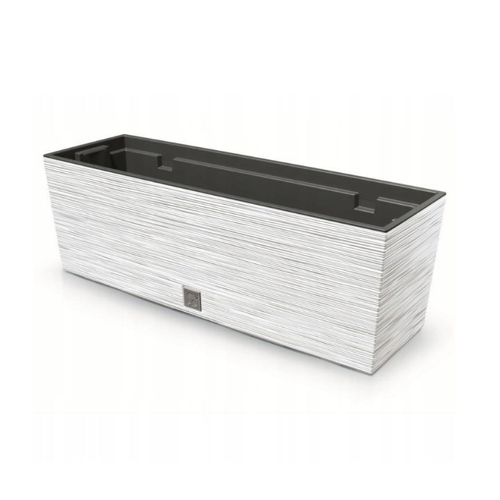 Prosperplast 2v1 Květinový truhlík Furu Case Concrete White 12L
