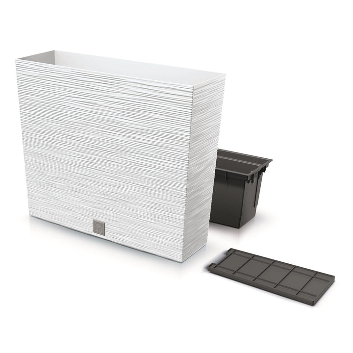 Prosperplast Furu Case T květináč DFC600T-S449 - bílý