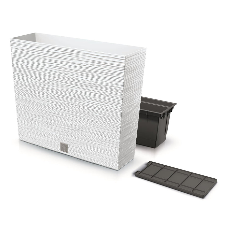 Prosperplast Furu Case T květináč DFC600T-S449 - bílý