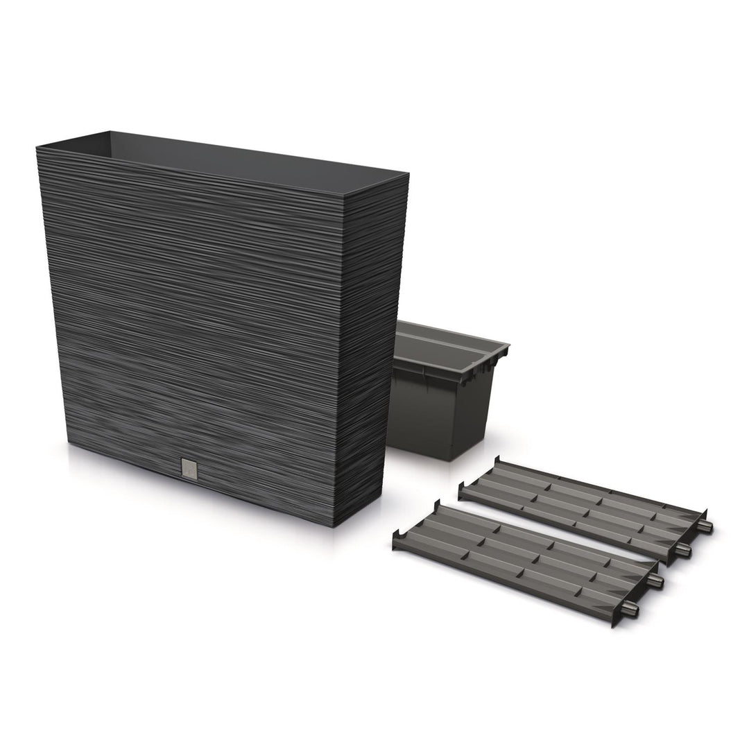 Prosperplast Furu Case T květináč DFC800T-S433 - antracit