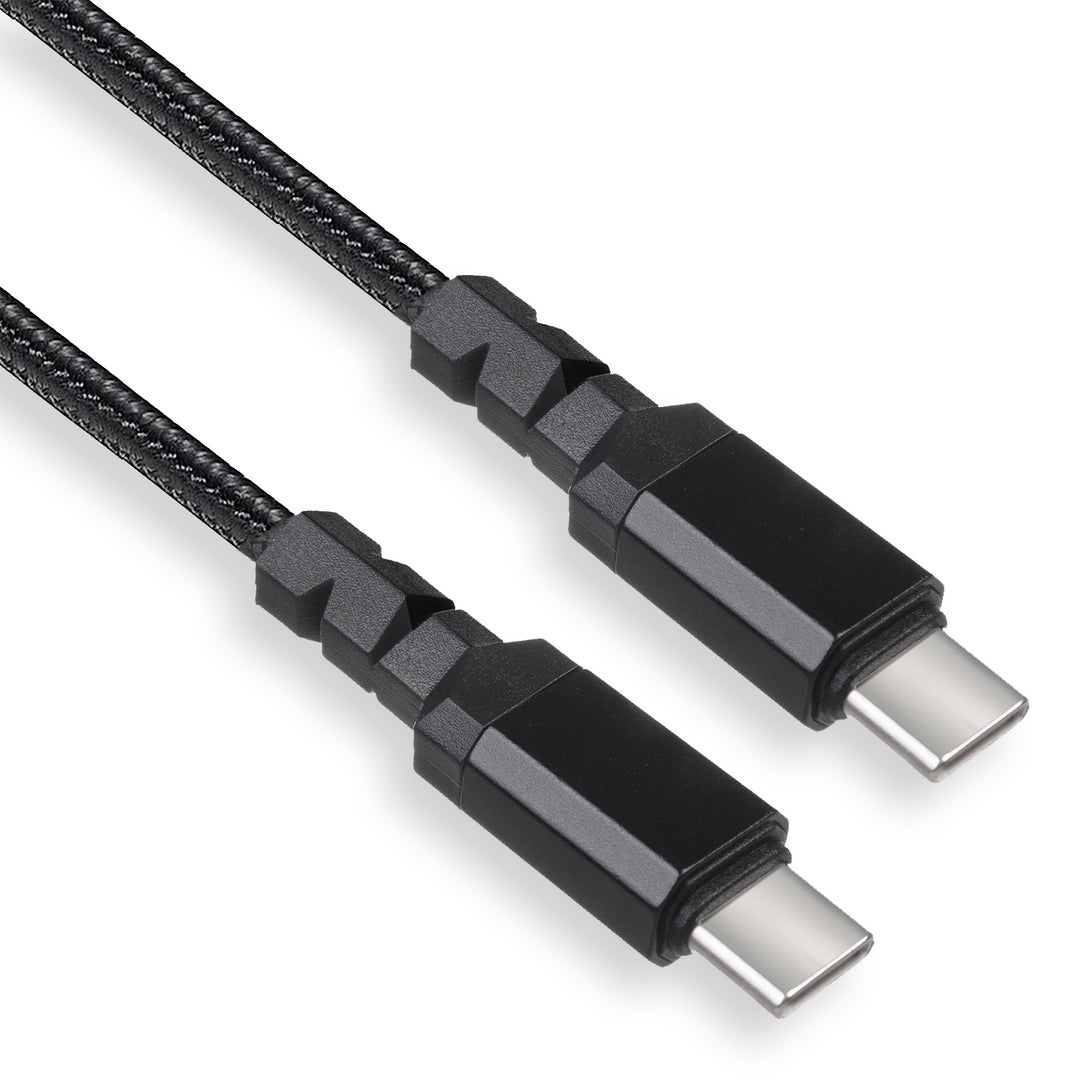 Kabel 2 x USB-C 100W Maclean, podpora PD, přenos dat až 10Gbps, 5A, , černý, délka 2m, MCE492