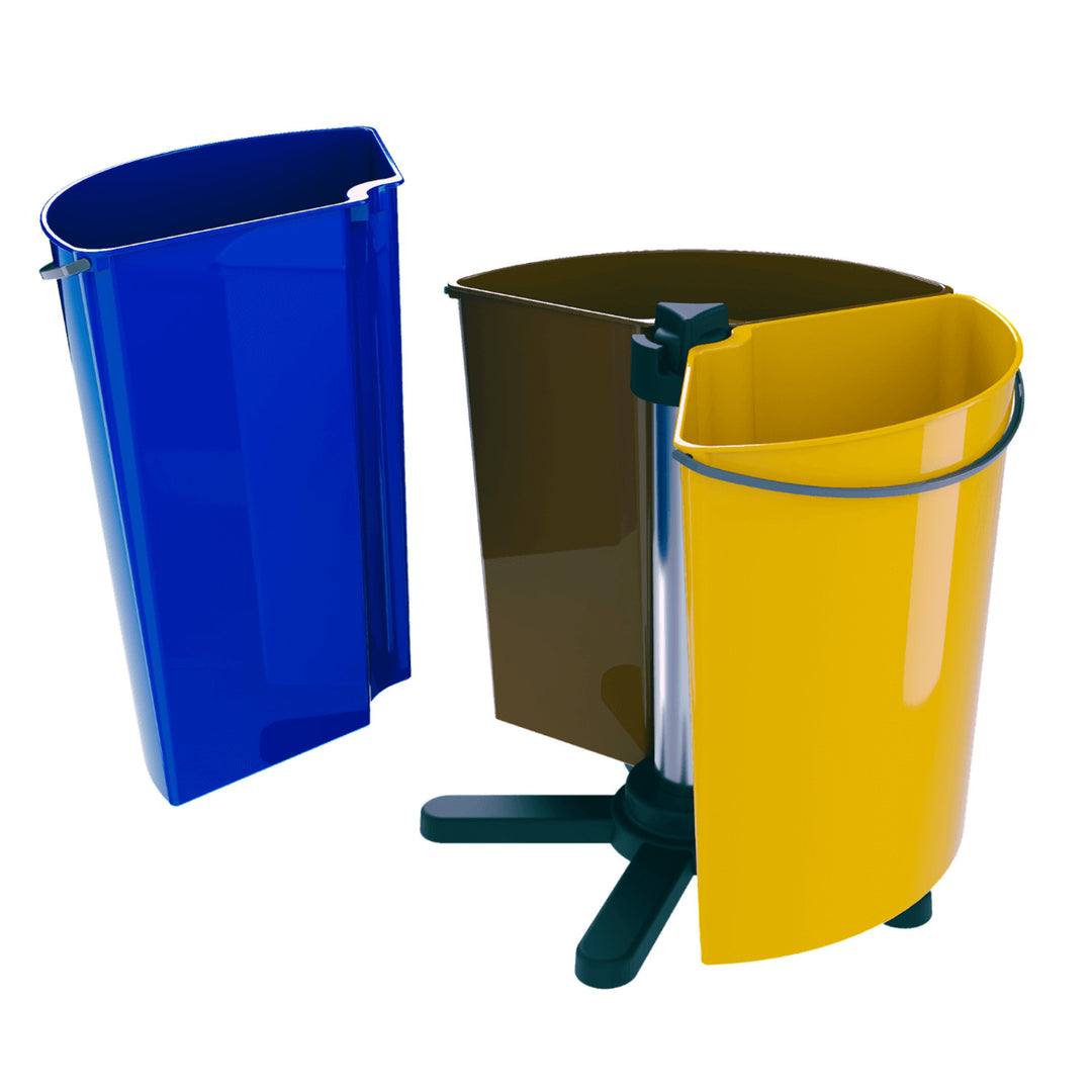 Rotační koš ECOBIN 35 l na třídění odpadu 3x 11,7 l