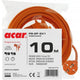 ACAR Zahradní prodlužovací kabel 10m oranžový M01905