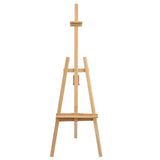 Malířský umělecký stojan z bukového dřeva 150 cm Smol Drew