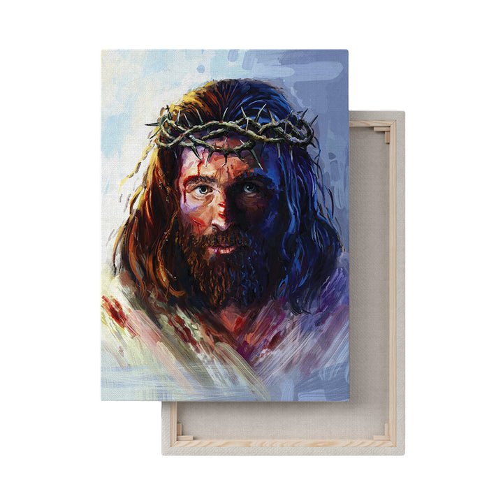 Obraz na plátně Ježíš Kristus v trnové koruně 50x70cm