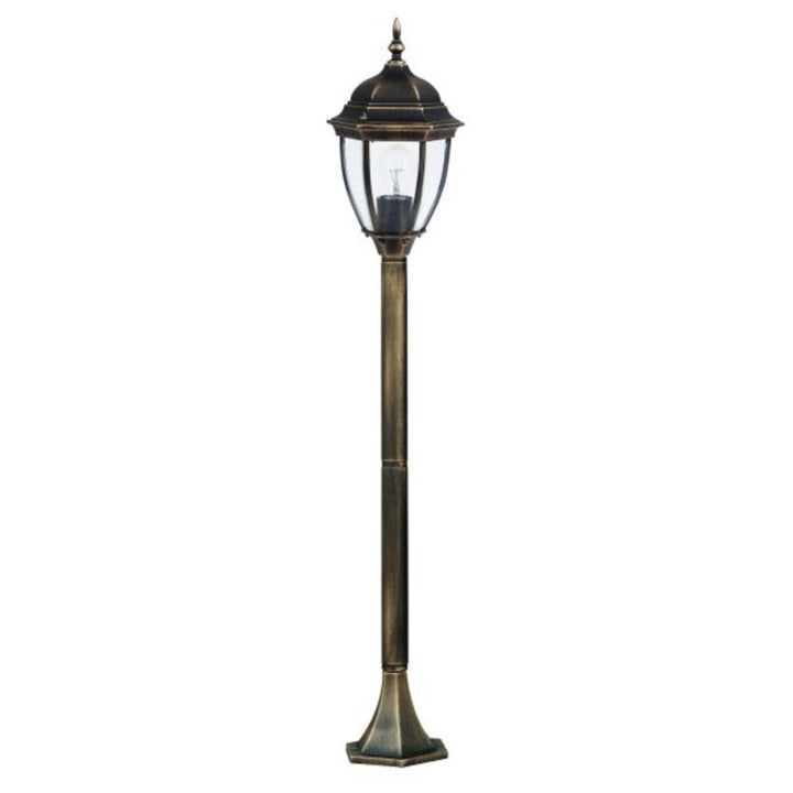 Klasická starozlatá lampa Rabalux Toronto E27 60 W IP44