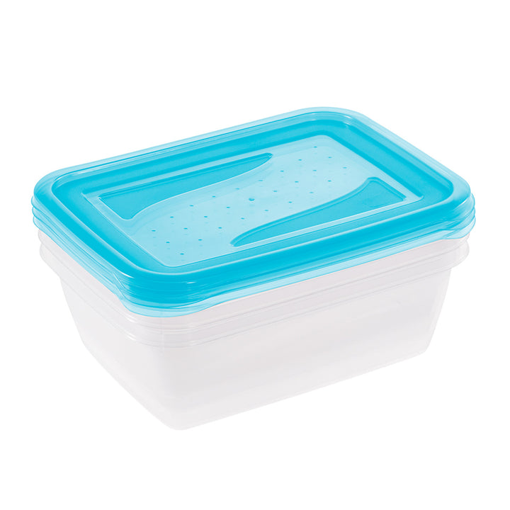 Keeeper Fredo Fresh sada nádob 3 x 1,25 l Rozměry: 20,5 x 15,5 x 6,5 cm