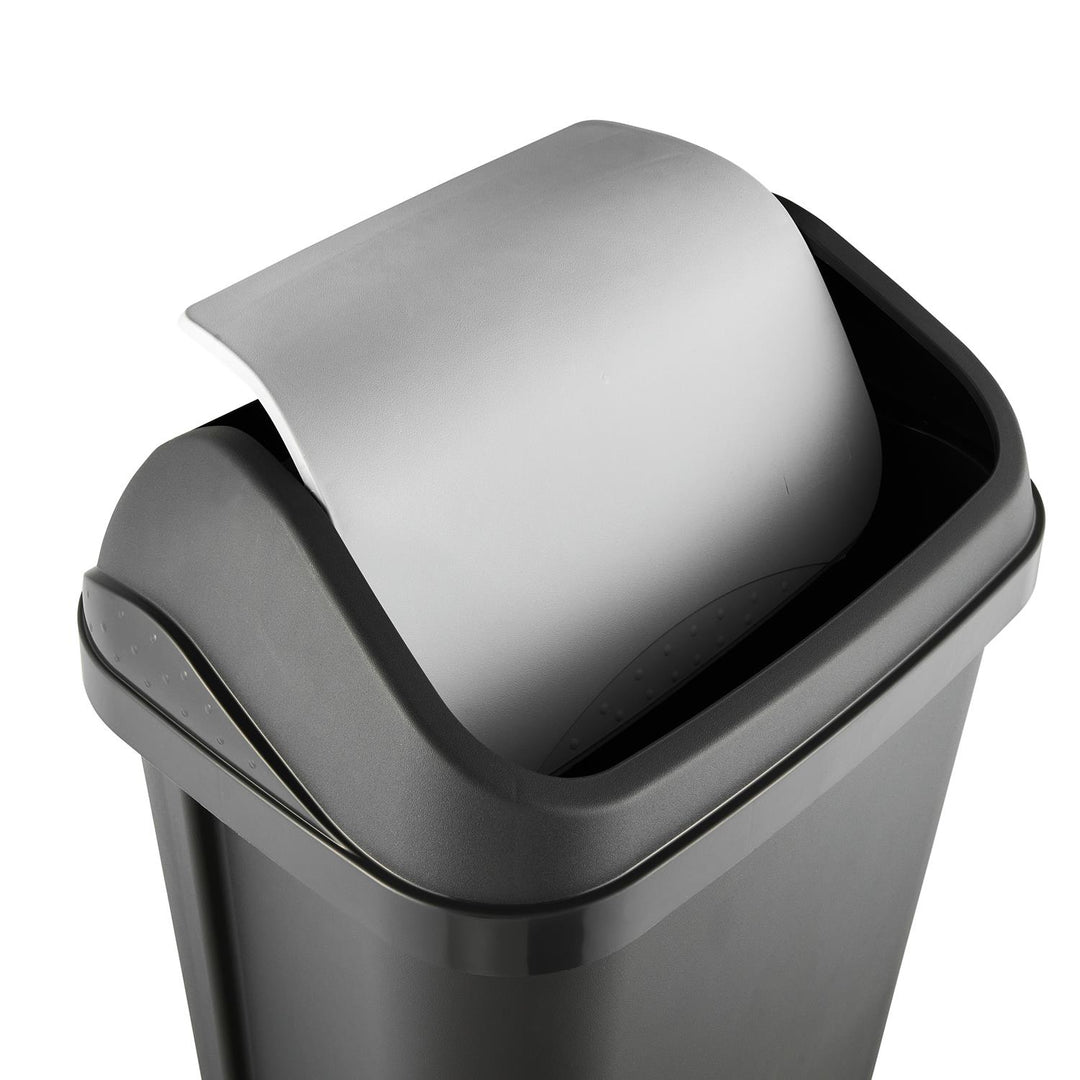 Odpadkový koš s otočným víkem víko grafit 25l Keeeper