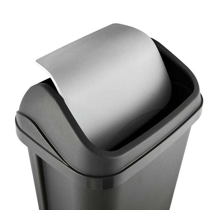 Odpadkový koš s otočným víkem víko grafit 25l Keeeper