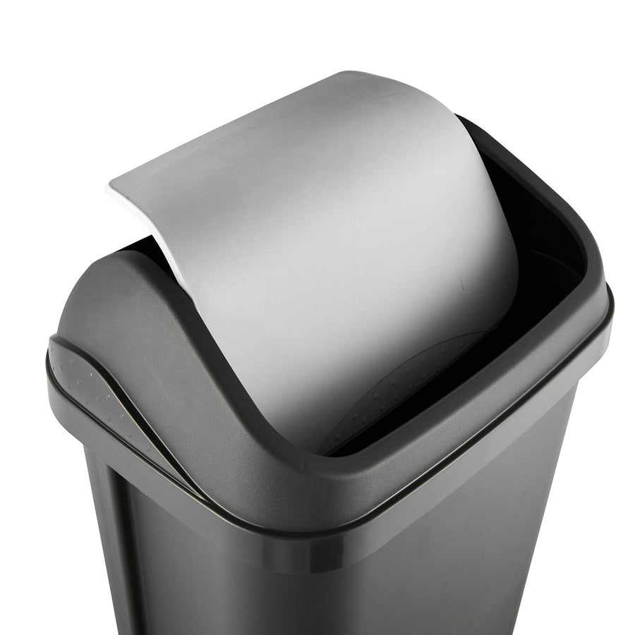 Odpadkový koš s otočným víkem víko grafit 25l Keeeper