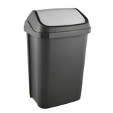 Odpadkový koš s otočným víkem víko grafit 25l Keeeper