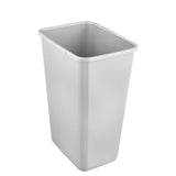 Odpadkový koš Keeeper s dvojitým otevíráním, 25 l, světle šedý