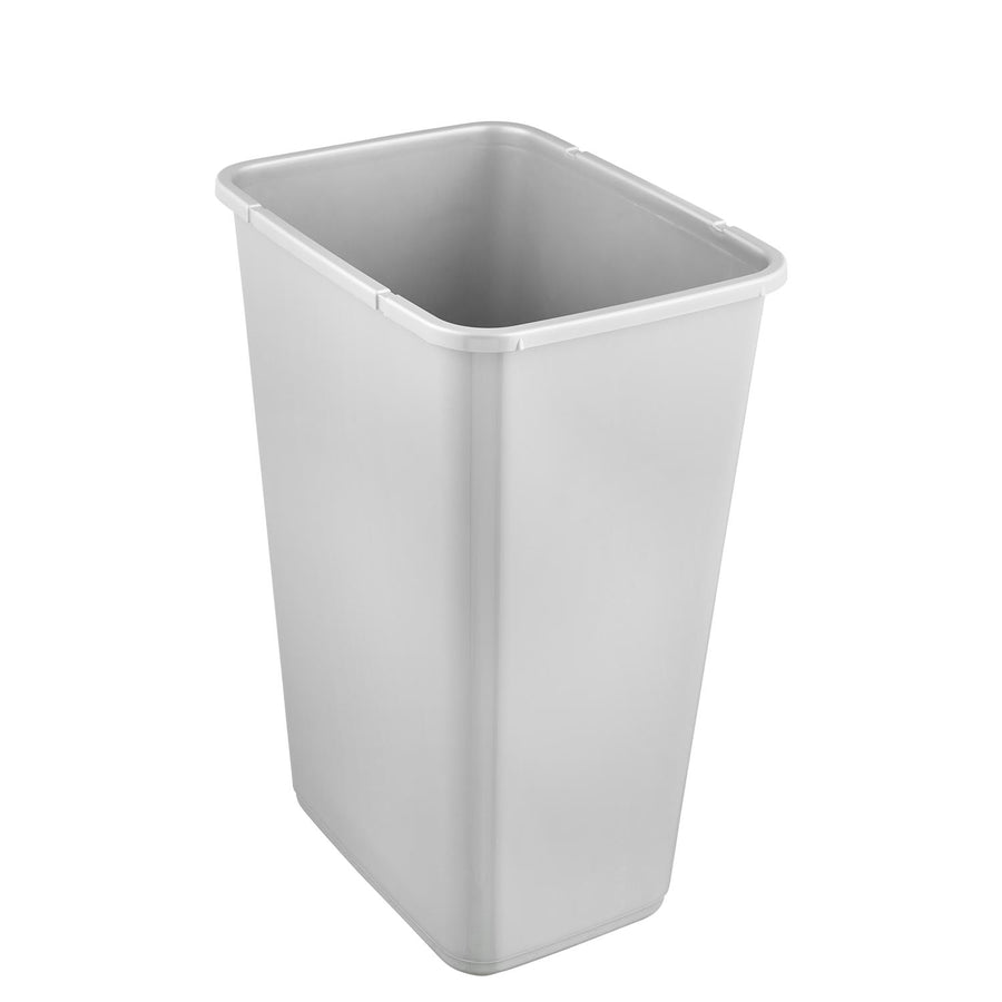 Odpadkový koš Keeeper s dvojitým otevíráním, 25 l, světle šedý