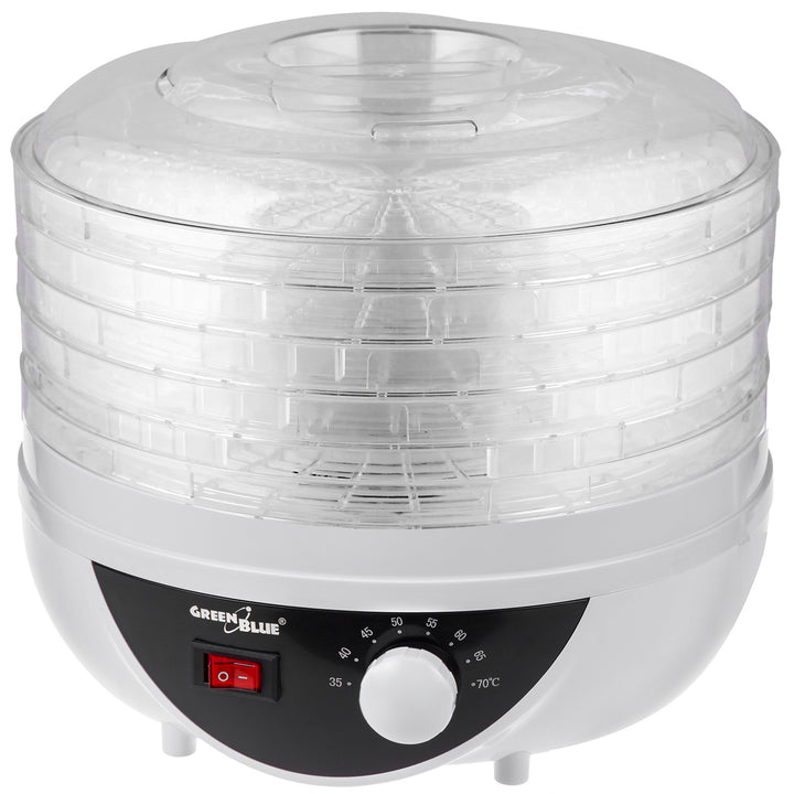 Sušička hub, zeleniny a ovoce, 250W, extra tichá, 5 sít, GreenBlue GB195