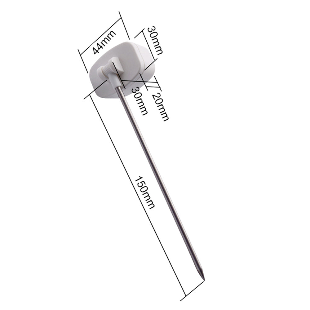 Potravinářský teploměr/sonda, zelenomodrý, délka sondy 15 cm, teplotní rozsah -50 st C až +300 st C, přesnost 0,1 st C, GB382