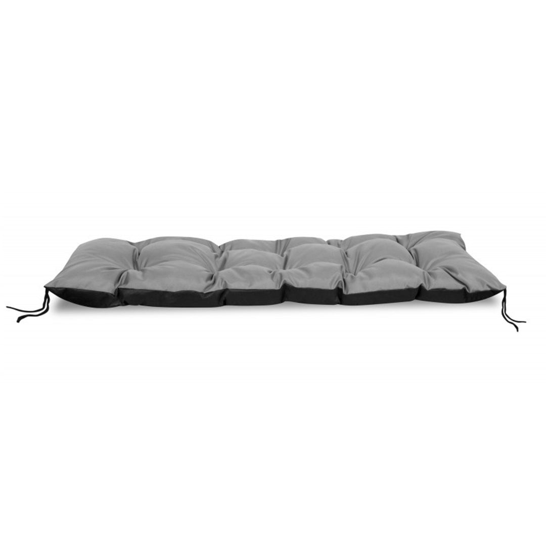 Polštář na zahradní lehátko 120x50 cm Voděodolný polštář Codura PVC Grey