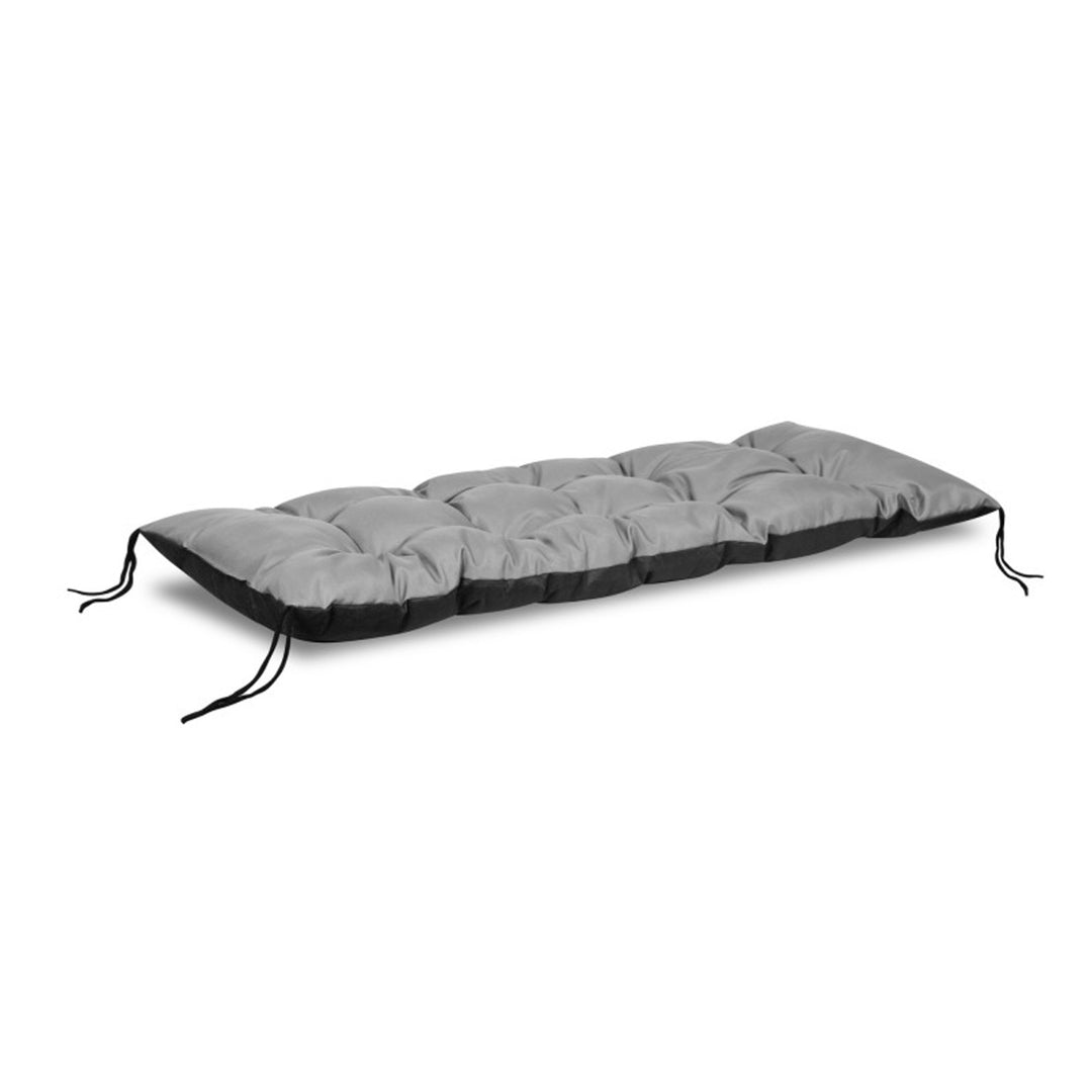 Polštář na zahradní lehátko 120x50 cm Voděodolný polštář Codura PVC Grey