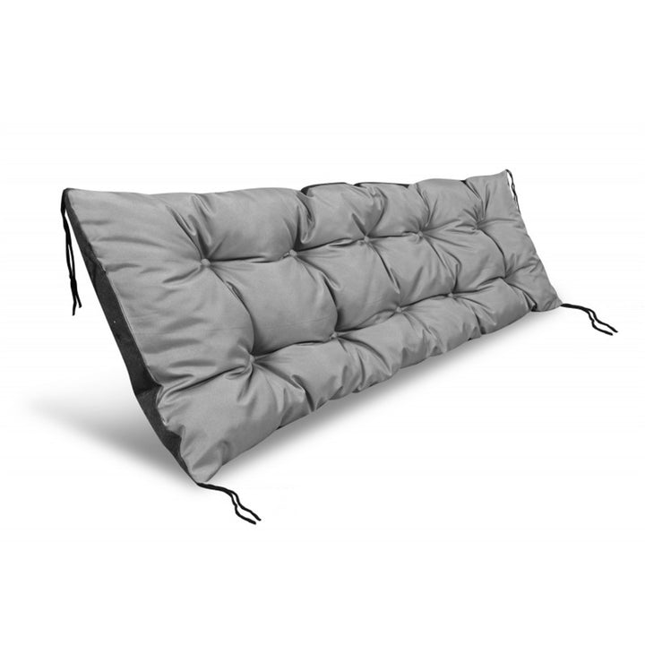 Polštář na zahradní lehátko 120x50 cm Voděodolný polštář Codura PVC Grey