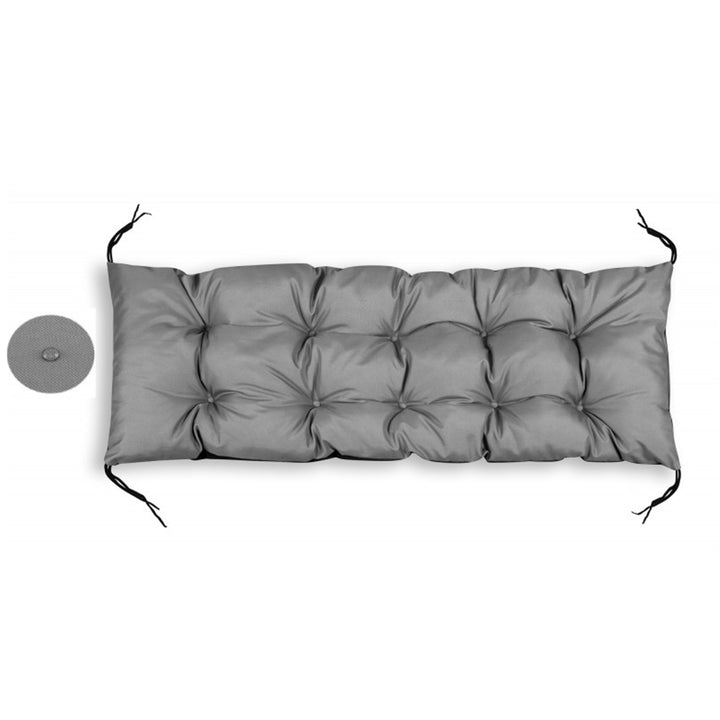 Polštář na zahradní lehátko Polštář na zahradní lehátko 180x50cm Voděodolný PVC Codura Grey