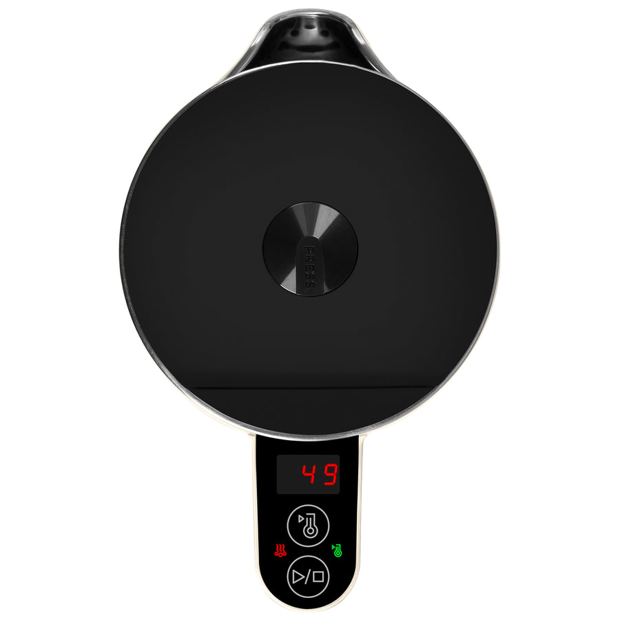 Concept Norwood nerezová konvice s regulací teploty a funkcí KEEP WARM 1,5 l 1850-2200W tmavě šedá