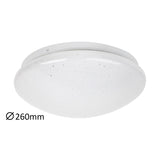 Rabalux Lucas 12W LED stropní svítidlo 3936 s hvězdicovým efektem