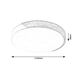 Rabalux Maple 3527 stropní svítidlo bílé matné 24W kov a dřevo