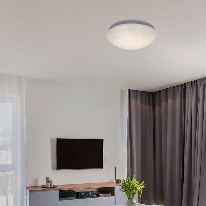 Kulaté stropní svítidlo Rabalux Lucas 3937 bílé 18W