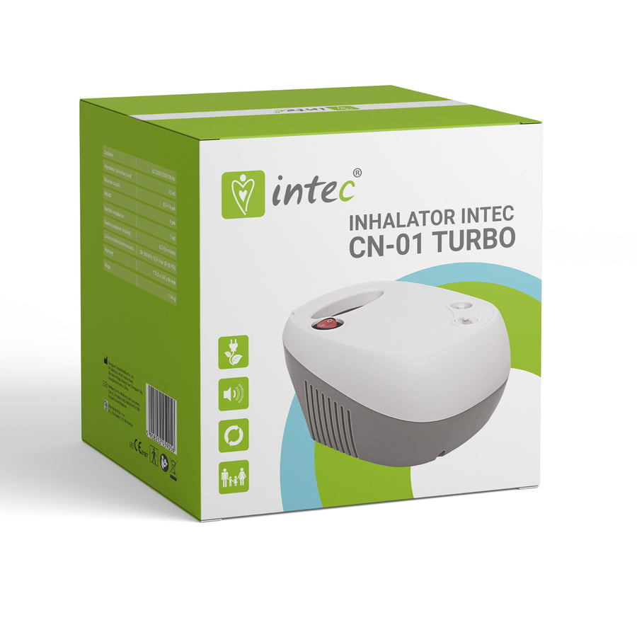 Kompaktní velikost pístového turbokompresoru Intec CN-01