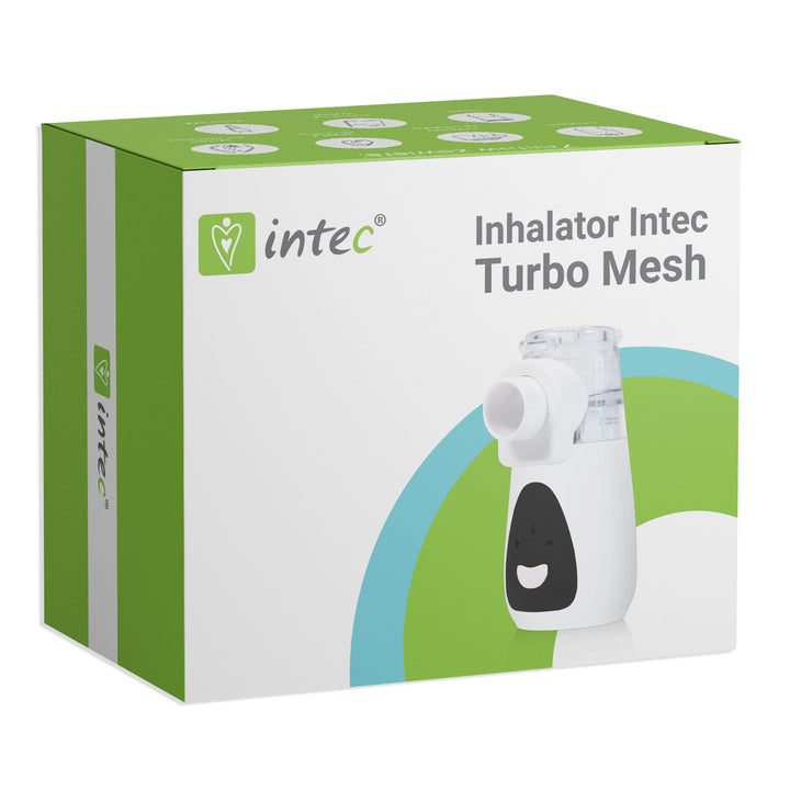 Přenosný Membránový inhalátor Intec Turbo Mesh moderní