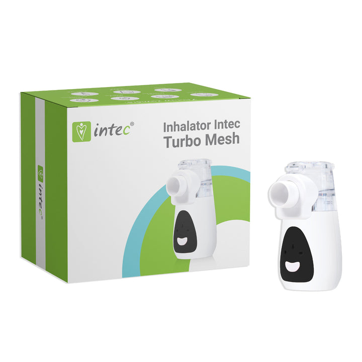 Přenosný Membránový inhalátor Intec Turbo Mesh moderní