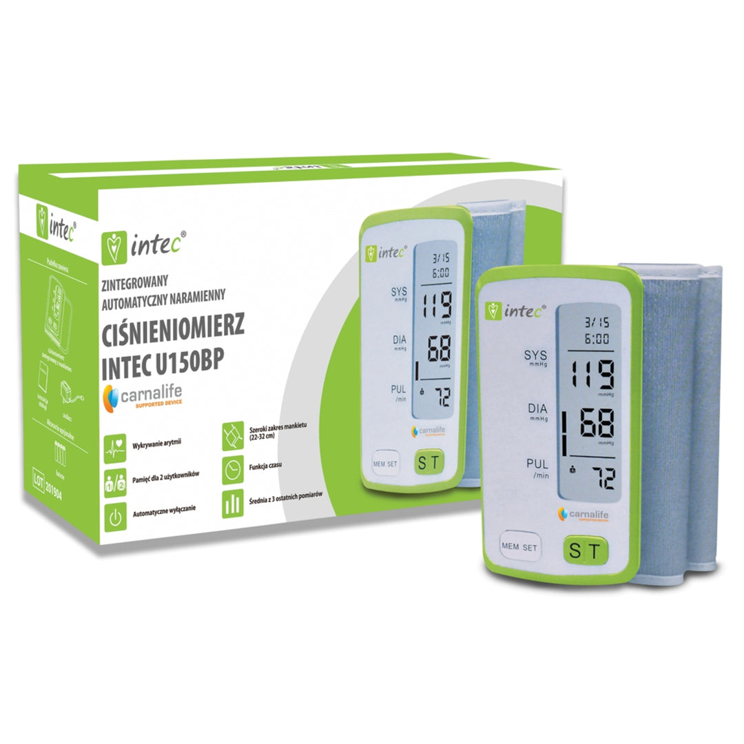Digitální tlakoměr na horní končetinu 22-32cm Intec U150BP