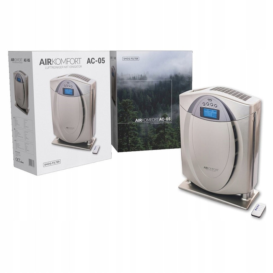 Čistička vzduchu Intec Airkomfort AC-05, Hepa a uhlíkový filtr