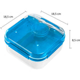 BranQ LIDO třídílný transparentní box na oběd a snídani