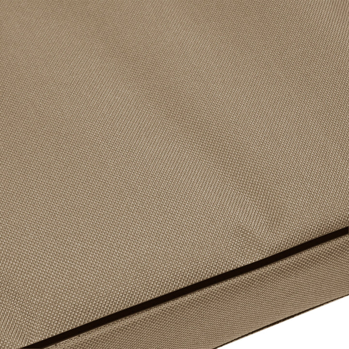 Vigo Standardní matrace pro psy a kočky 80 x 60 x 5 cm v béžové barvě s černým lemováním