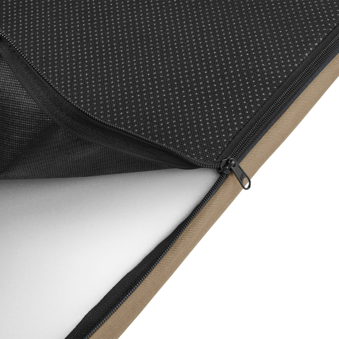 Vigo Standardní matrace pro psy a kočky 80 x 60 x 5 cm v béžové barvě s černým lemováním