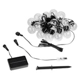 Solární zahradní girlanda LED 2v1 Maclean, IP44, 3W, 10lm, 3000K, dobíjecí baterie 2*600 mAh, 5V DC, 7m, MCE424