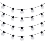 Solární zahradní girlanda LED 2v1 Maclean, IP44, 3W, 10lm, 3000K, dobíjecí baterie 2*600 mAh, 5V DC, 7m, MCE424
