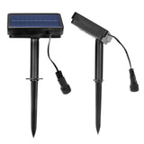 Solární zahradní girlanda LED 2v1 Maclean, IP44, 3W, 10lm, 3000K, dobíjecí baterie 2*600 mAh, 5V DC, 7m, MCE424