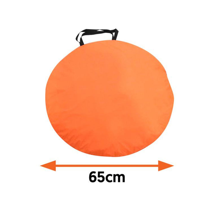 Plážový stan Junior samoskládací LX5015XQOR 145 x 100 x 88 cm oranžový