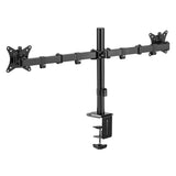 Stolní držák Maclean pro 2 monitory, VESA 75x75 a 100x100, 17-32", 2x 9 kg, MC-754N