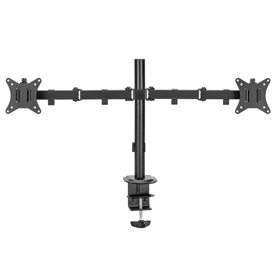 Stolní držák Maclean pro 2 monitory, VESA 75x75 a 100x100, 17-32", 2x 9 kg, MC-754N