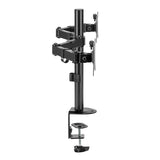 Stolní držák Maclean pro 2 monitory, VESA 75x75 a 100x100, 17-32", 2x 9 kg, MC-754N